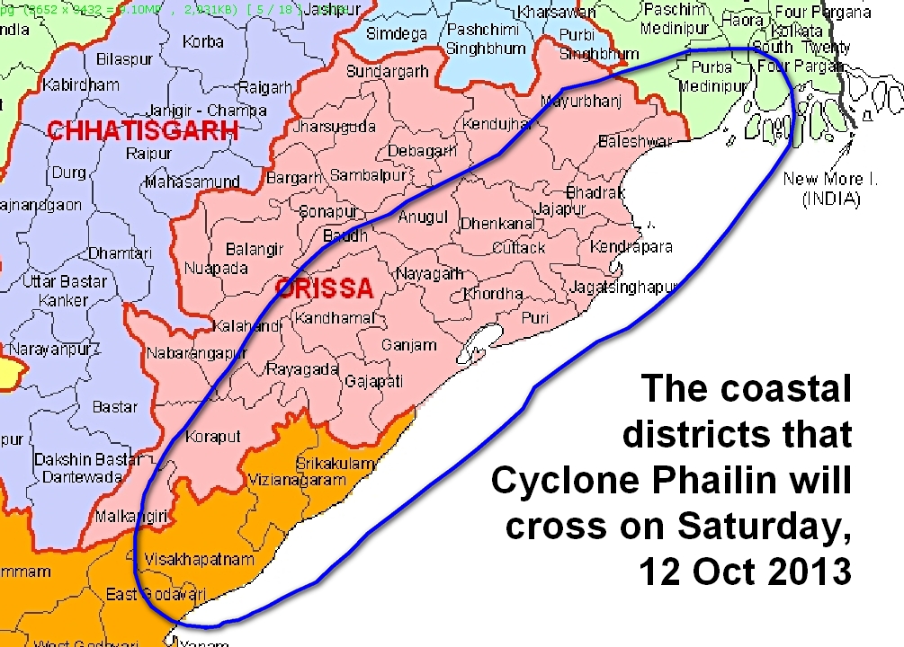 Odisha evacuates 3 lakh people as cyclone approaches - will hit land after few hours