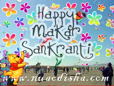 Happy Makara Sankranti Odia Images Greeting Cards 2024